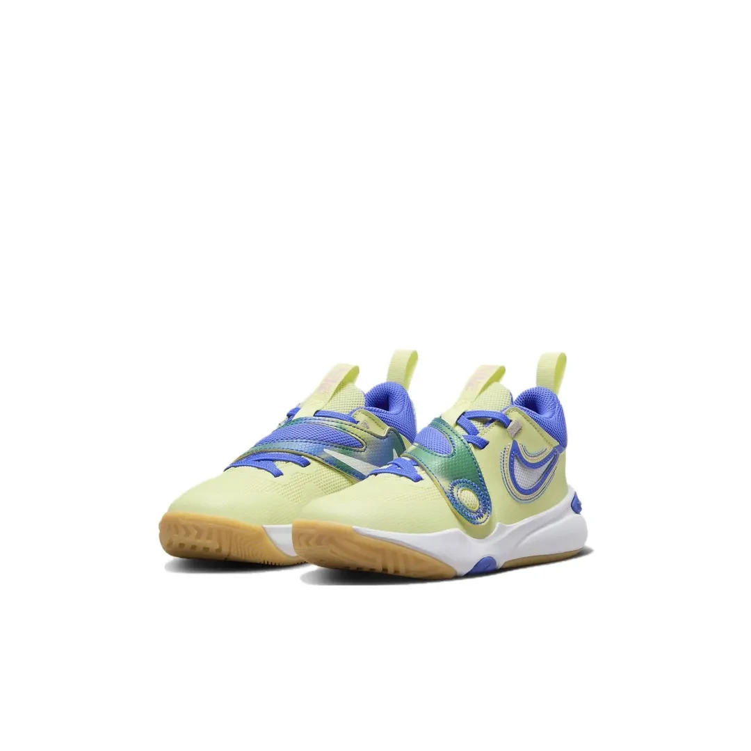 NIKE/耐克Team Hustle D 11低帮儿童篮球鞋+FN6677-300