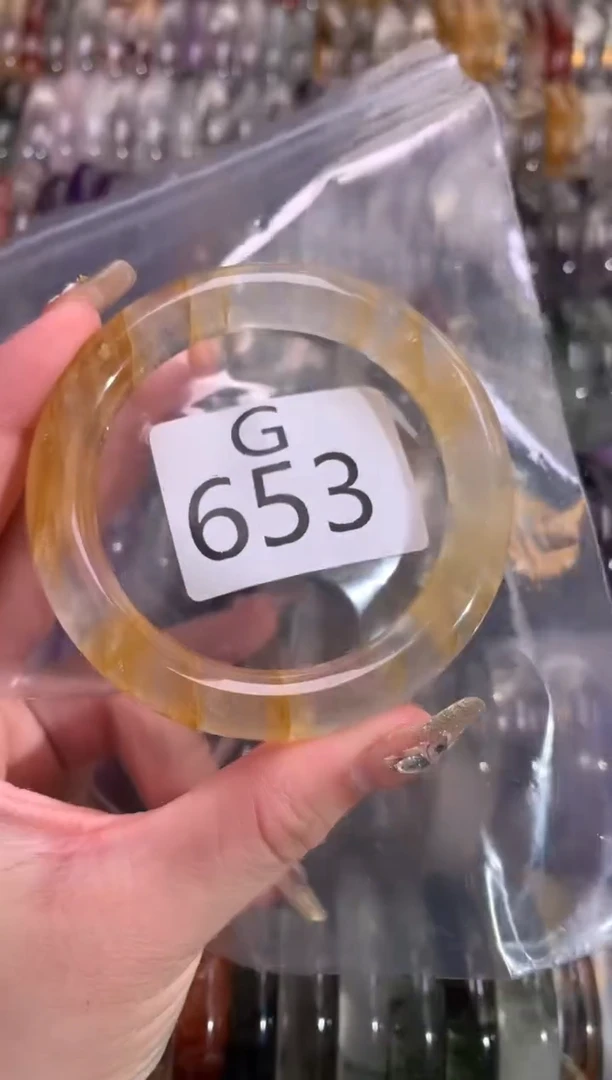 【闪购商品】水晶水晶手镯未镶嵌653-54