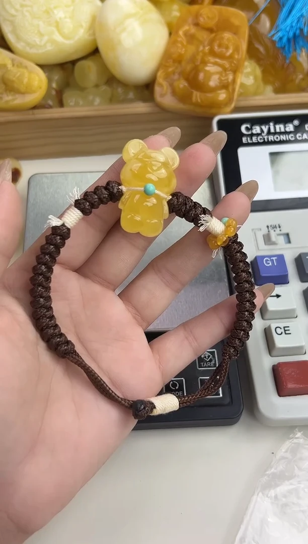 裸石琥珀未镶嵌天然琥珀蜜蜡吊坠