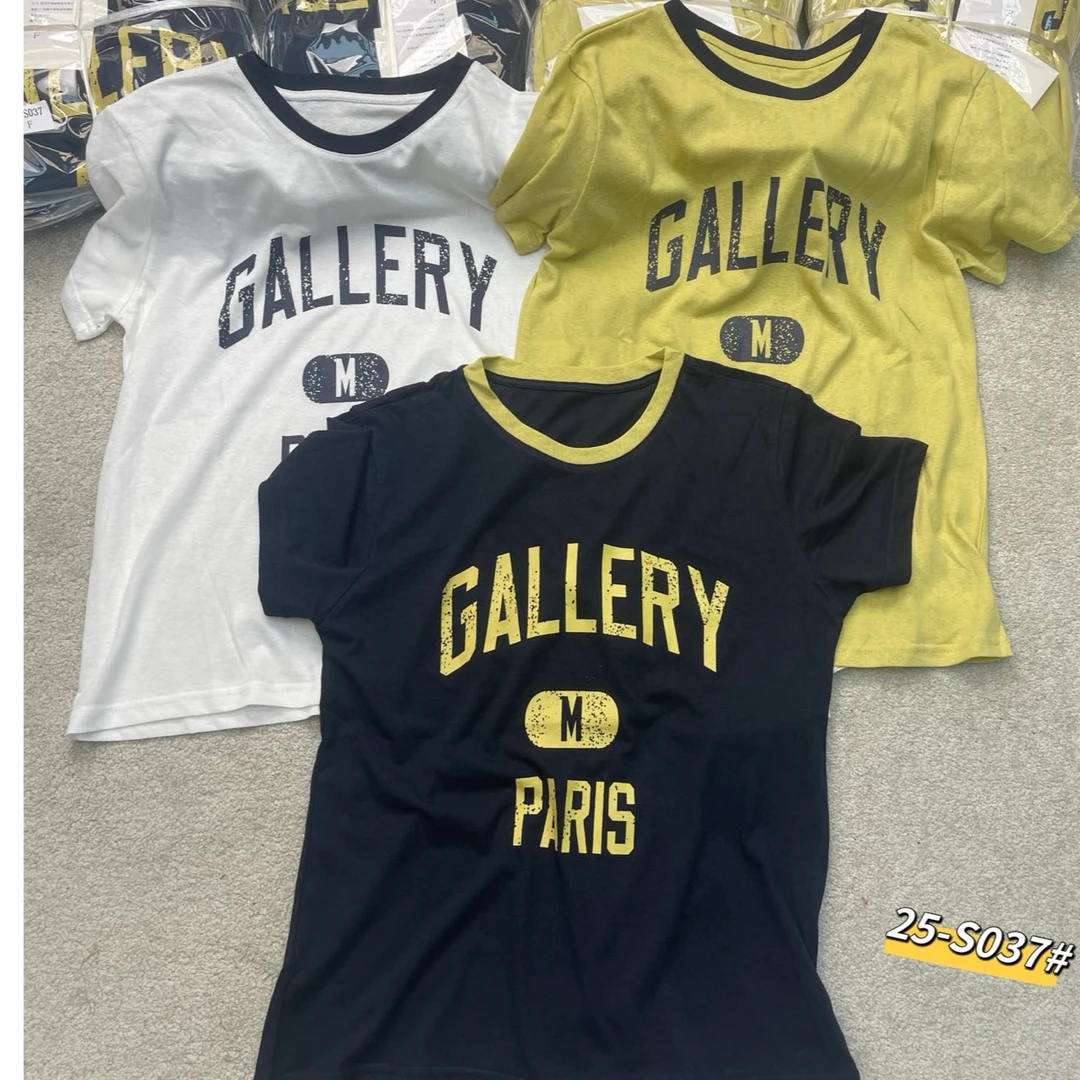 （小雨推荐）2025年新款春款时尚修身百搭纯色T恤纯棉