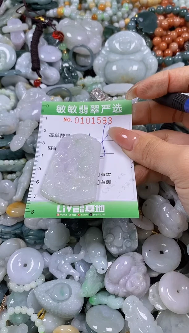 【闪购商品】翡翠颈饰未镶嵌闪购链接0101593