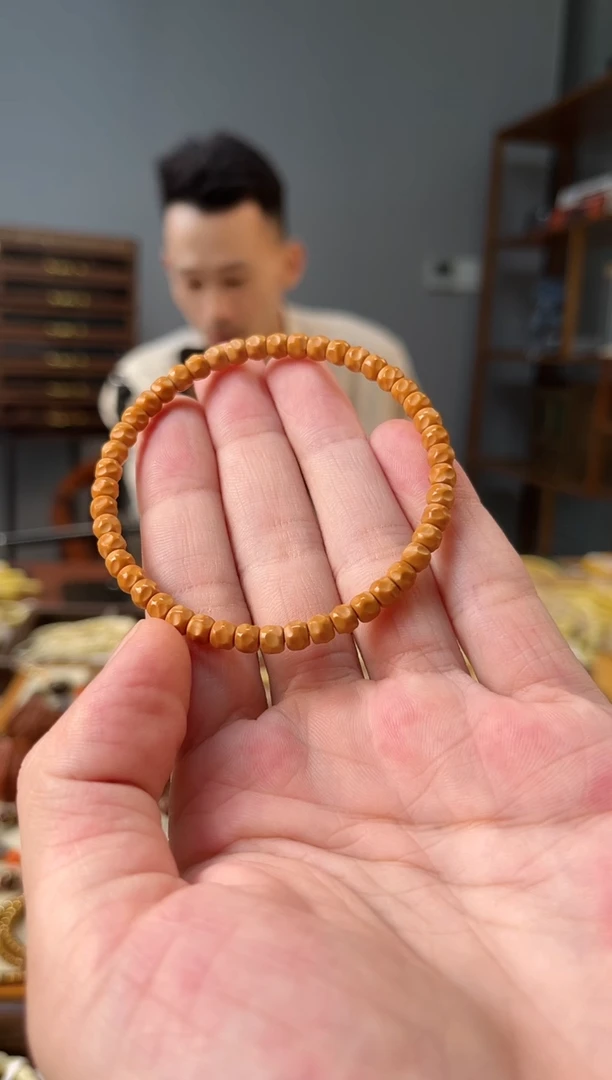 橄榄核吊坠核尖手串