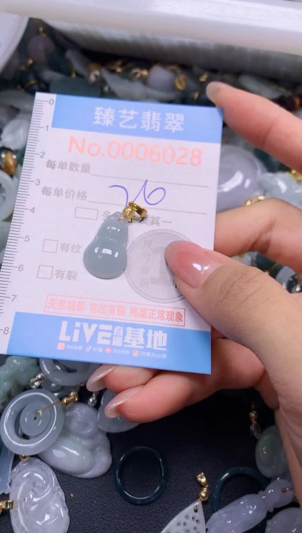颈饰未镶嵌翡翠6028