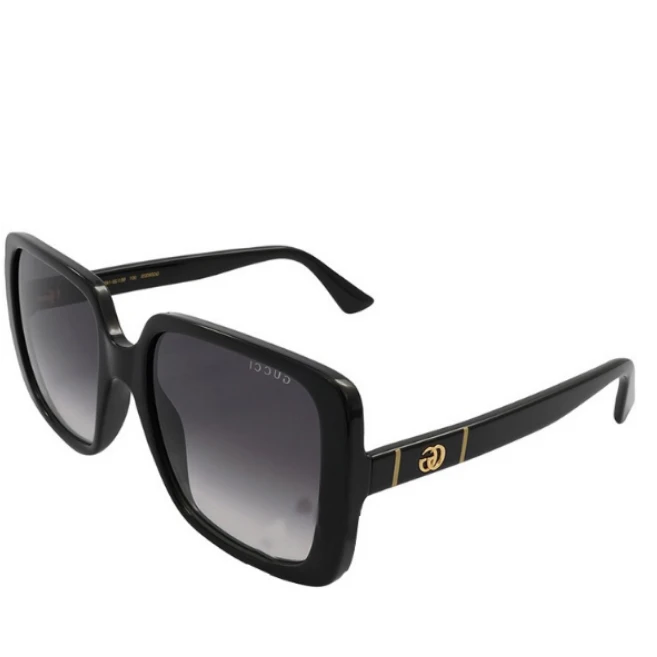 GUCCI/古驰方框渐变板材太阳眼镜 墨镜 女款 黑色GG0632S-001