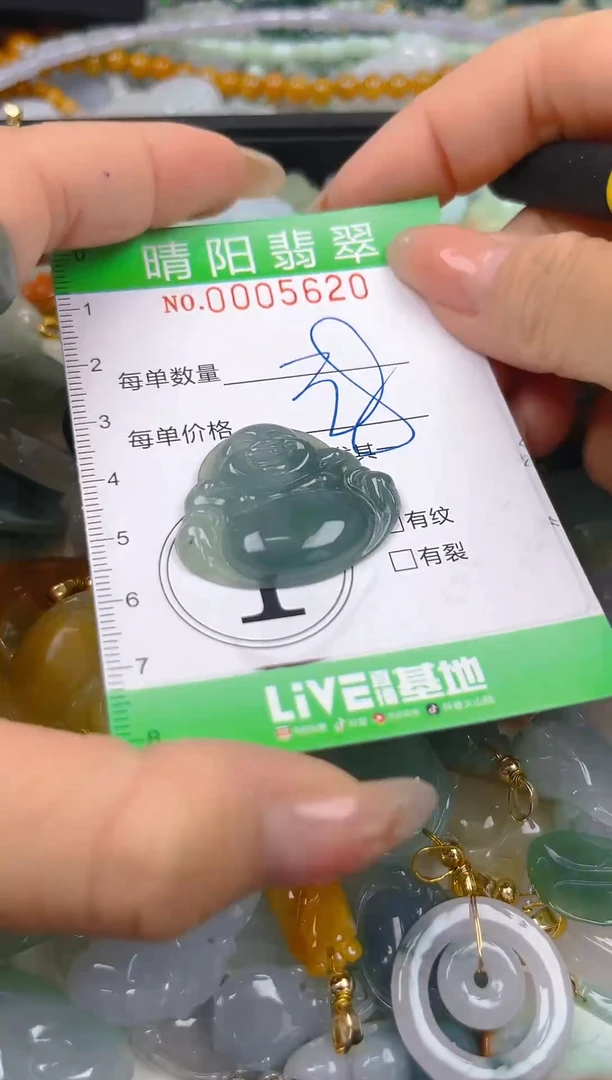 翡翠未镶嵌颈饰闪购0005620