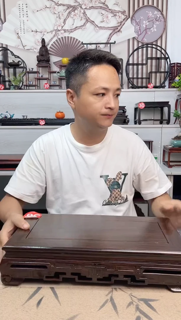 风车木（黑檀木）尺寸40*20*8