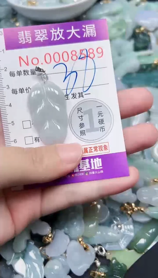 颈饰未镶嵌翡翠8589