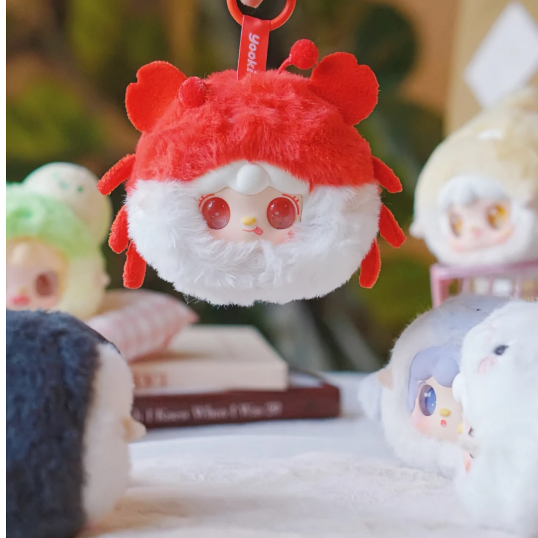 【七七潮玩】(平拆)正版氧氧yooki六代海洋宝宝系列毛绒挂件盲盒