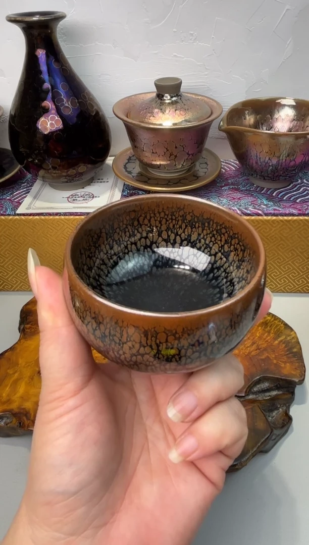 茶盏春申阁福利1只鹧鸪斑禅定