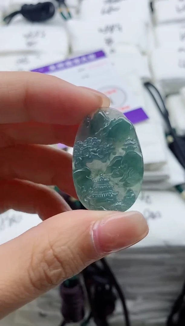 颈饰未镶嵌翡翠8