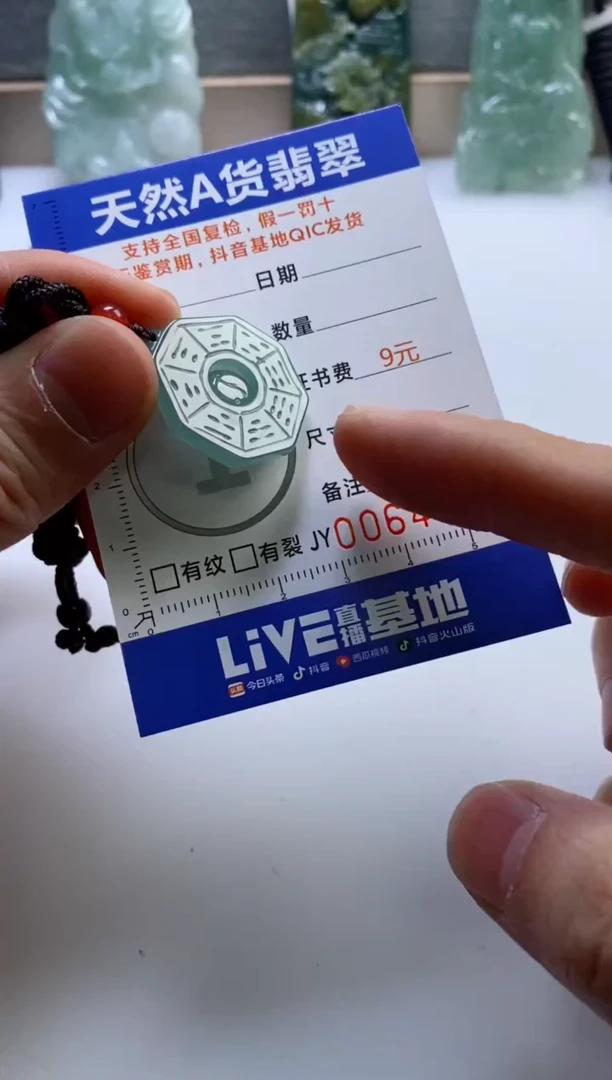 【闪购商品】翡翠挂件未镶嵌