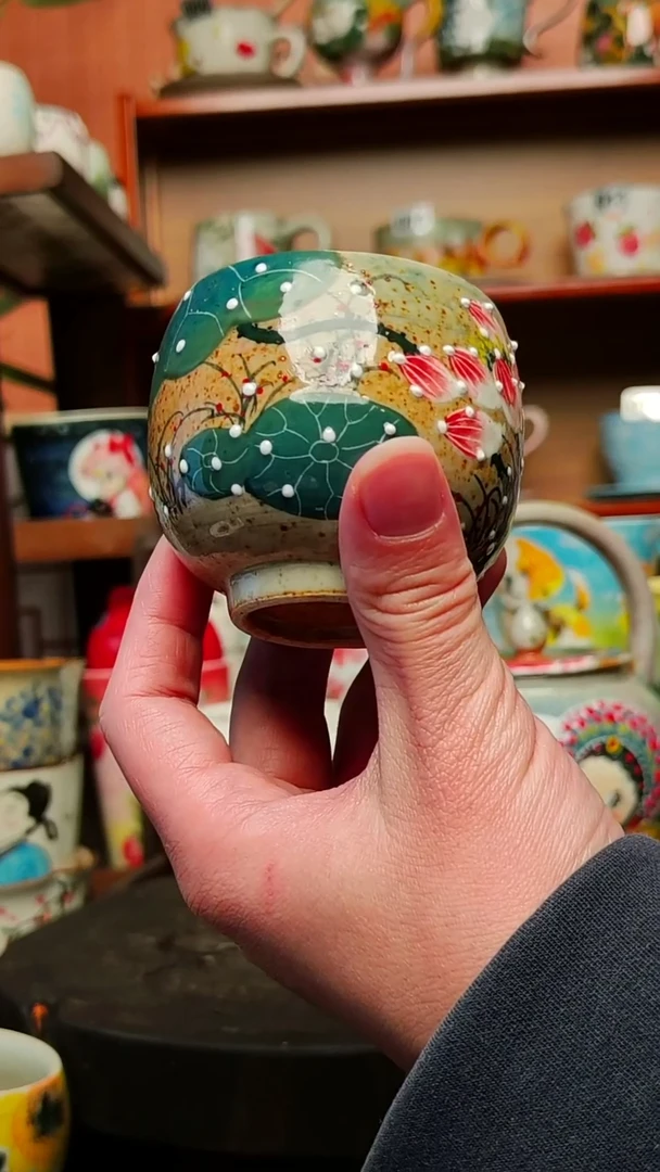 摆件陶景德镇创意手作陶瓷有瑕