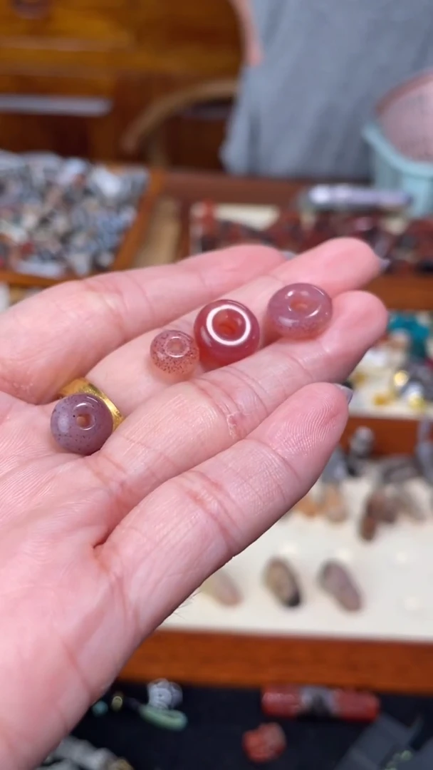 玛瑙/玉髓颈饰未镶嵌M***E126卡环
