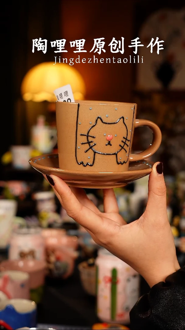 陶哩哩原创手作陶瓷3928