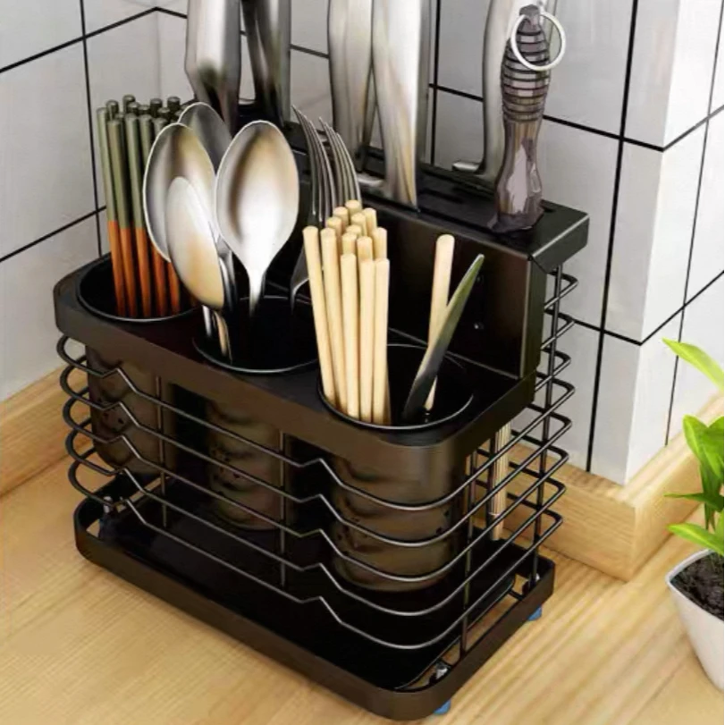 厨房刀具筷子置物架