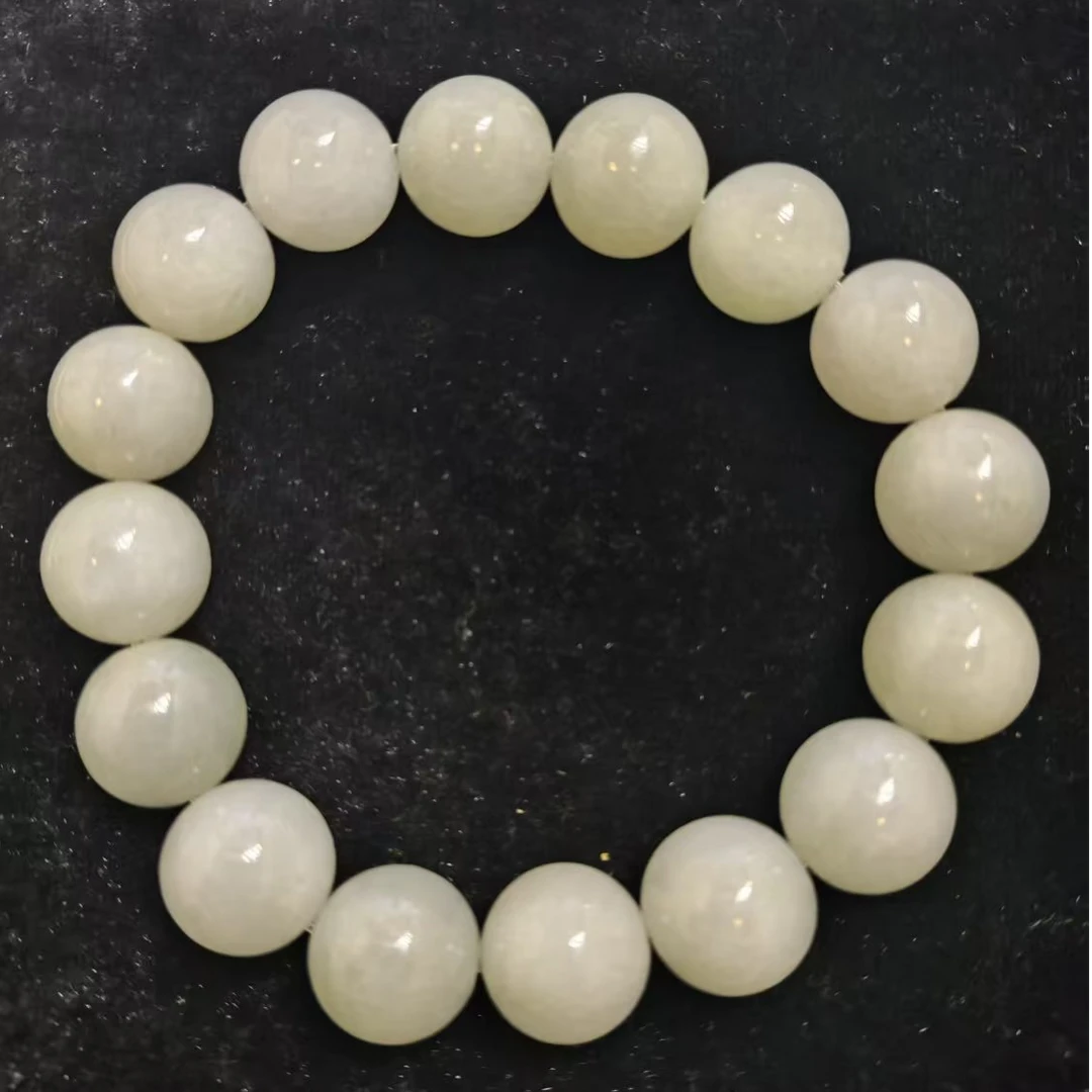 A货翡翠珠链手串