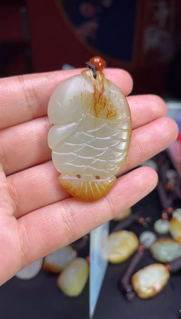 颈饰未镶嵌和田玉123