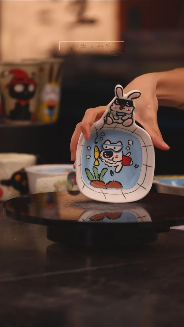 景德镇可爱设计师款陶瓷