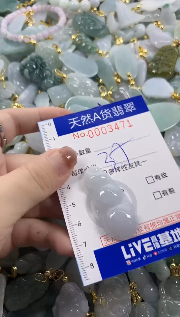 颈饰未镶嵌翡翠天然A货翡翠