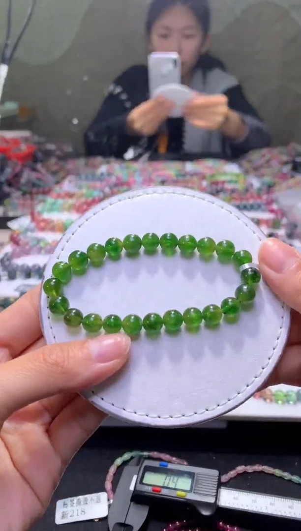 未镶嵌手串碧玺A104【天然碧玺】