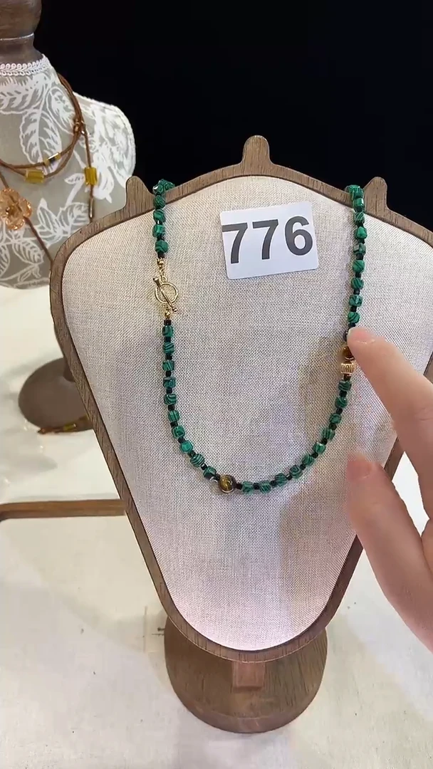 项链钛钢淡水珍珠776