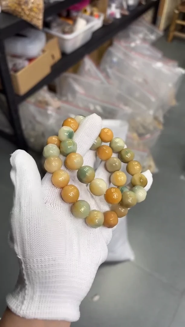 【闪购商品】菩提根/象牙果手串15浅鲨鱼背（104）