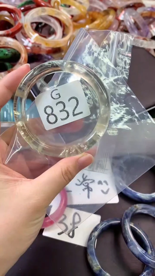 水晶手镯未镶嵌G832-58+