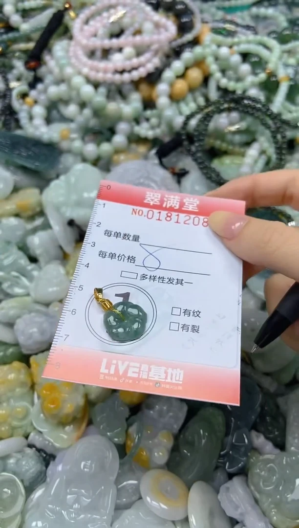 颈饰未镶嵌翡翠闪购0181208