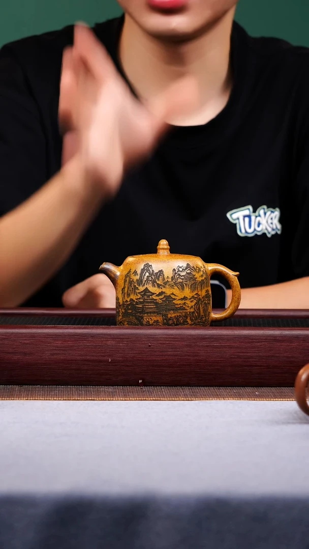 茶壶紫砂宜兴原矿紫砂作品