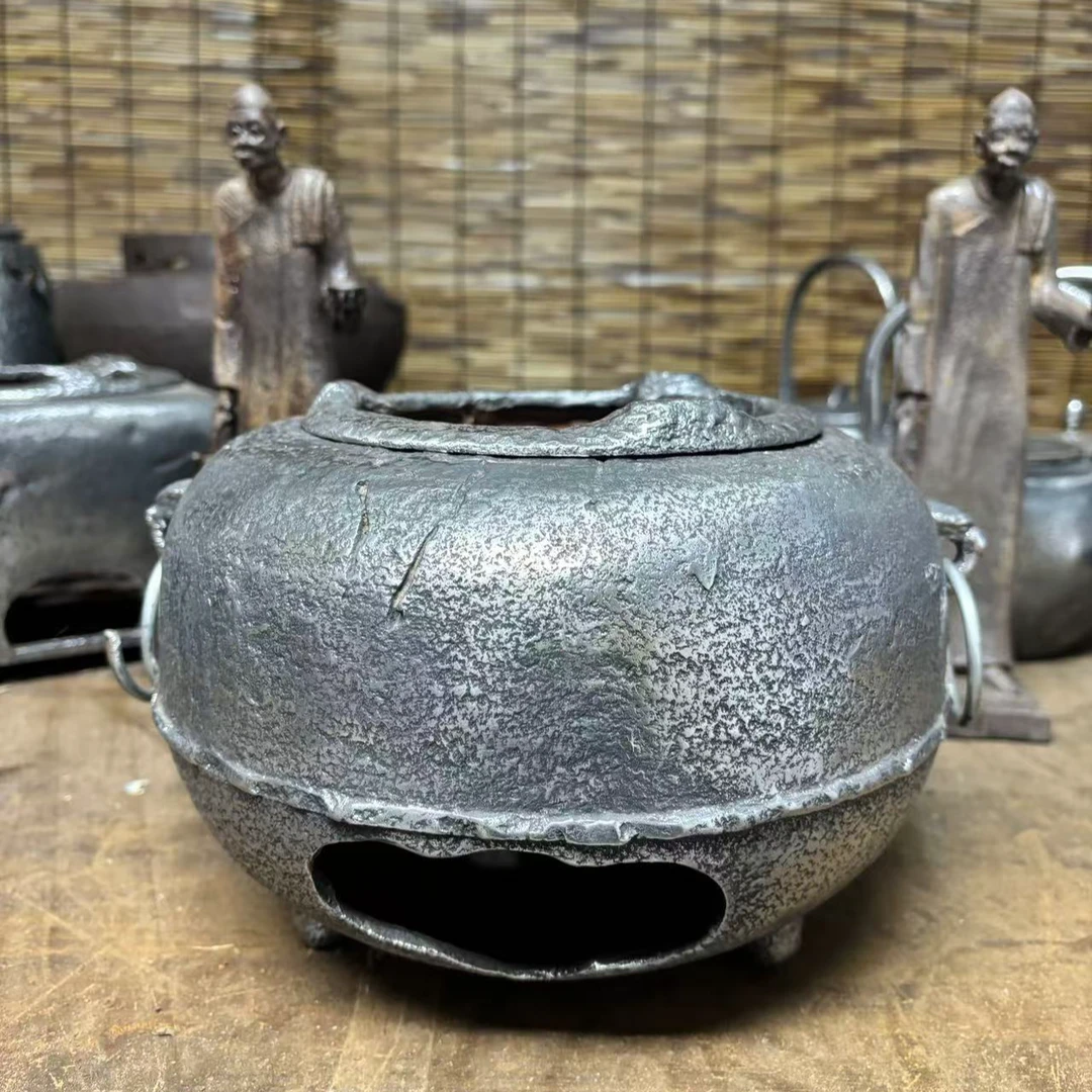 亮皮唐风炭火炉老式耐高温围炉煮茶器