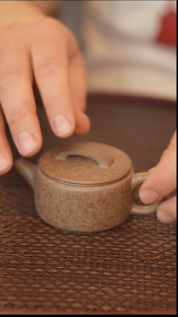 茶壶紫砂汉瓦 还原烧 90cc