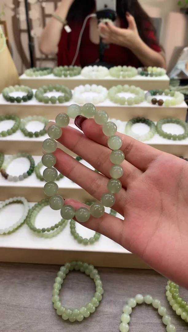 未镶嵌手串和田玉熙*金冰晴水
