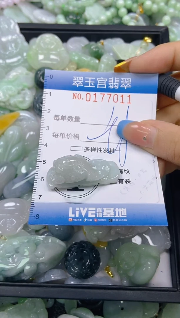 翡翠未镶嵌颈饰闪购0177011