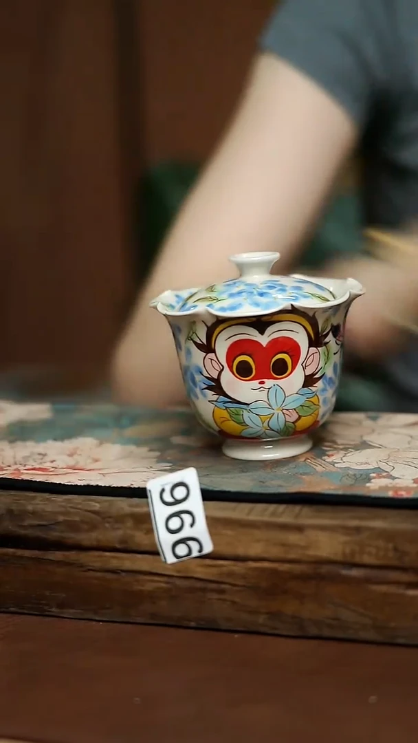 泥古设计师 盖碗