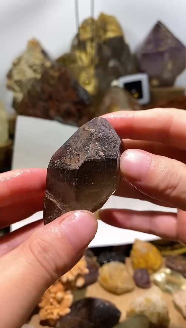 水晶珠宝半成品未镶嵌52号79g喜马水晶