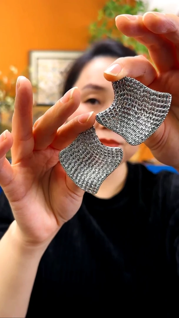 纯铜925银无耳钉