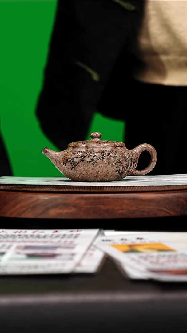 宜兴原矿高端紫砂 大彬红玉砂200cc