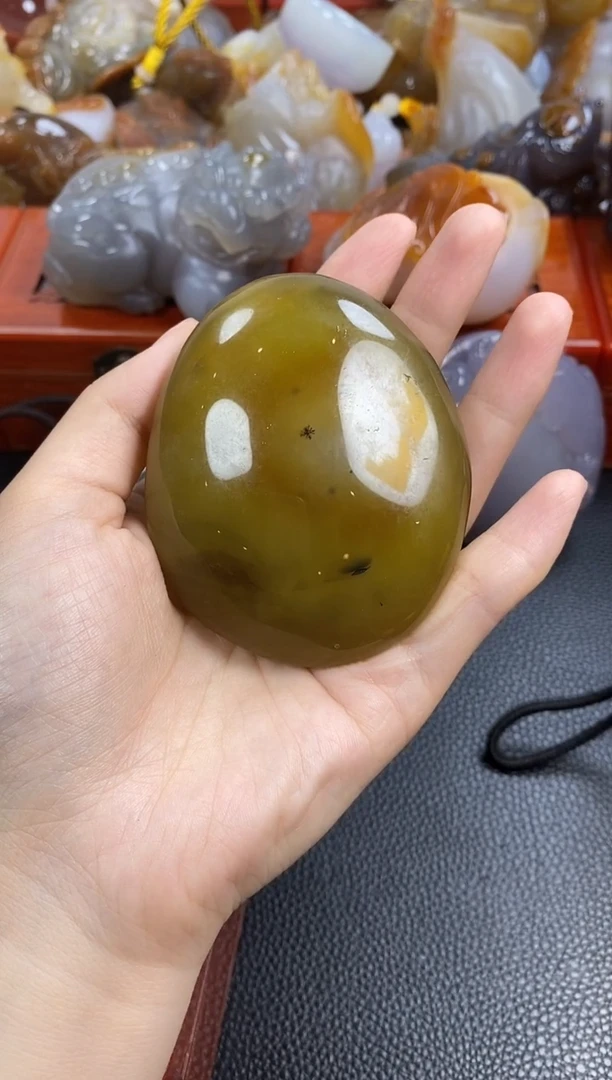 玛瑙/玉髓手把未镶嵌熙*1