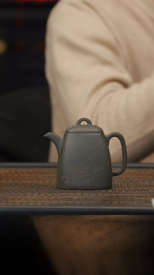 【闪购商品】紫砂茶壶35空山造器  汉方