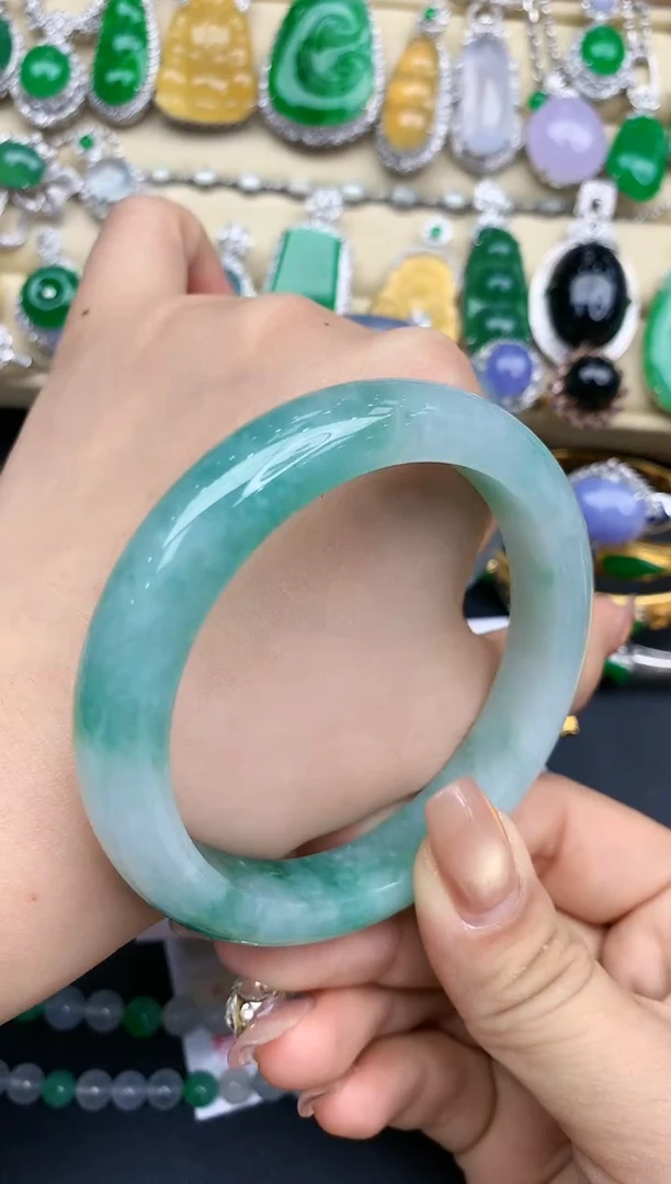 未镶嵌手镯翡翠391-中国好珍宝