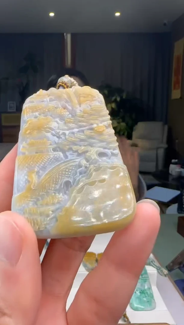 【闪购商品】翡翠吊坠(不含链)未镶嵌DY@@60B7J12988