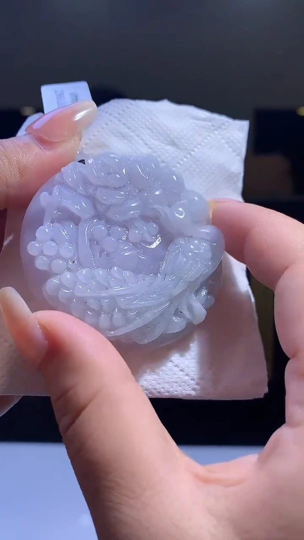 【闪购商品】定制翡翠未镶嵌1002xx-毛货挂件29