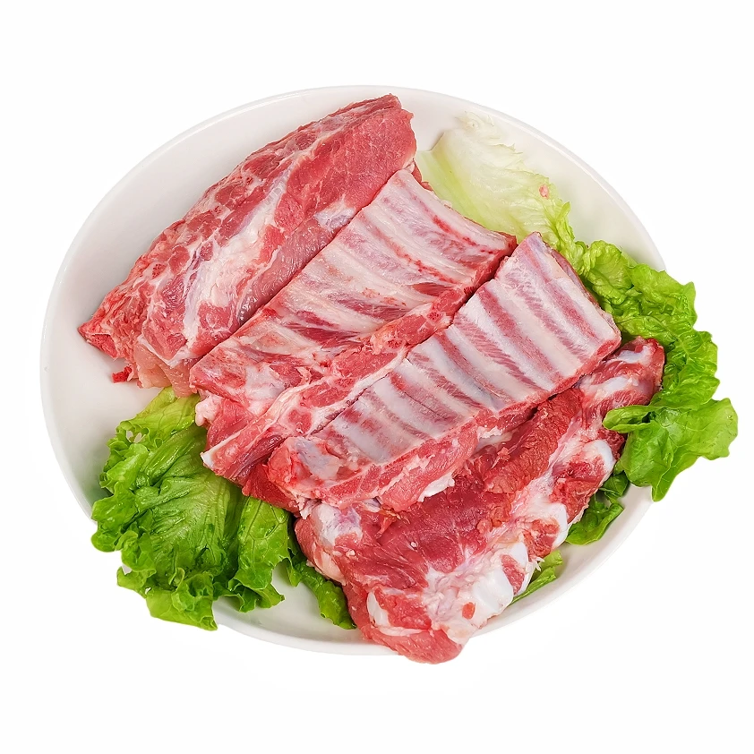 美康猪肉哥*新鲜土猪排骨前排带软骨带脊骨顺丰冷链包邮