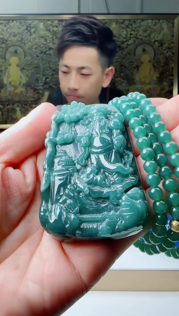 【闪购商品】翡翠颈饰未镶嵌1111111111