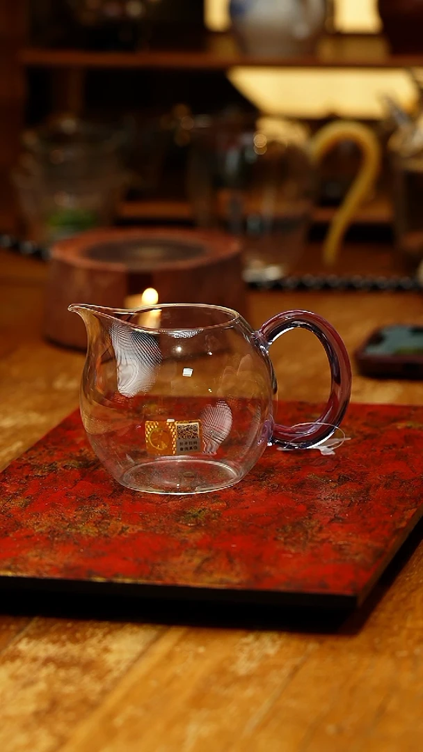 【闪购商品】禾器/晶彩畅然茶海/浅紫/定制版