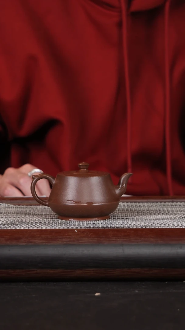 【闪购商品】紫砂茶壶16底槽清紫砂壶