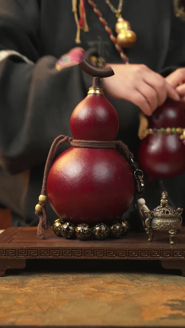 205大漆一物一拍记葫堂出品【不带手串】