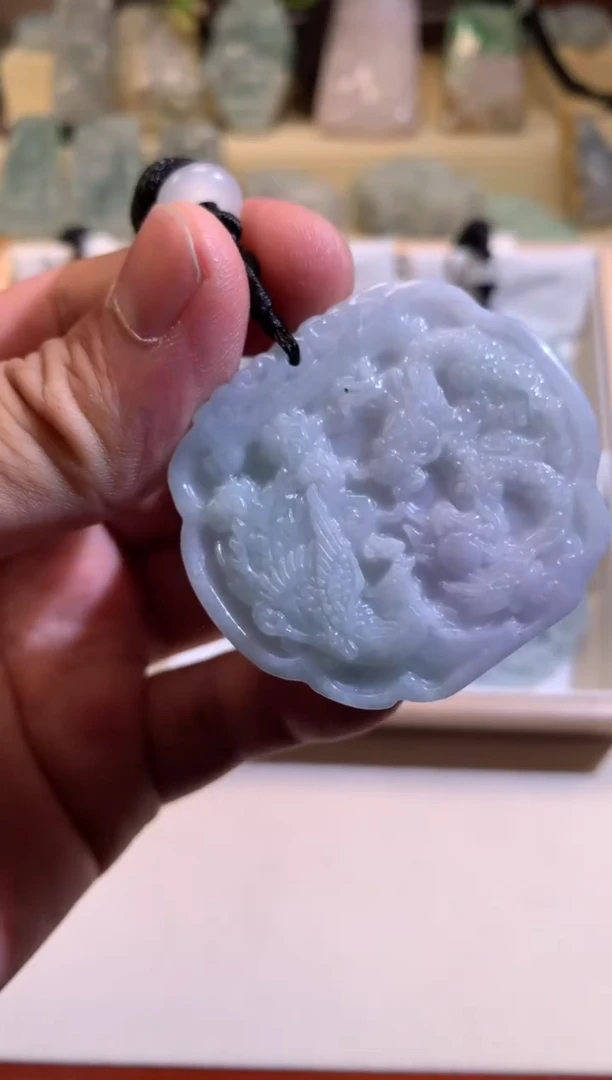 翡翠未镶嵌颈饰6/09/066多样性发其一