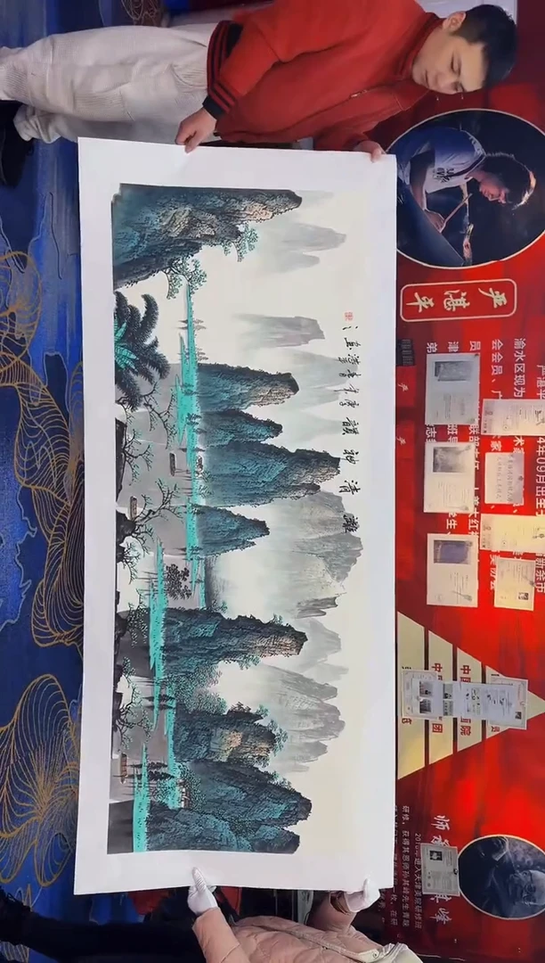 【闪购商品】国画手绘国画山水花鸟作