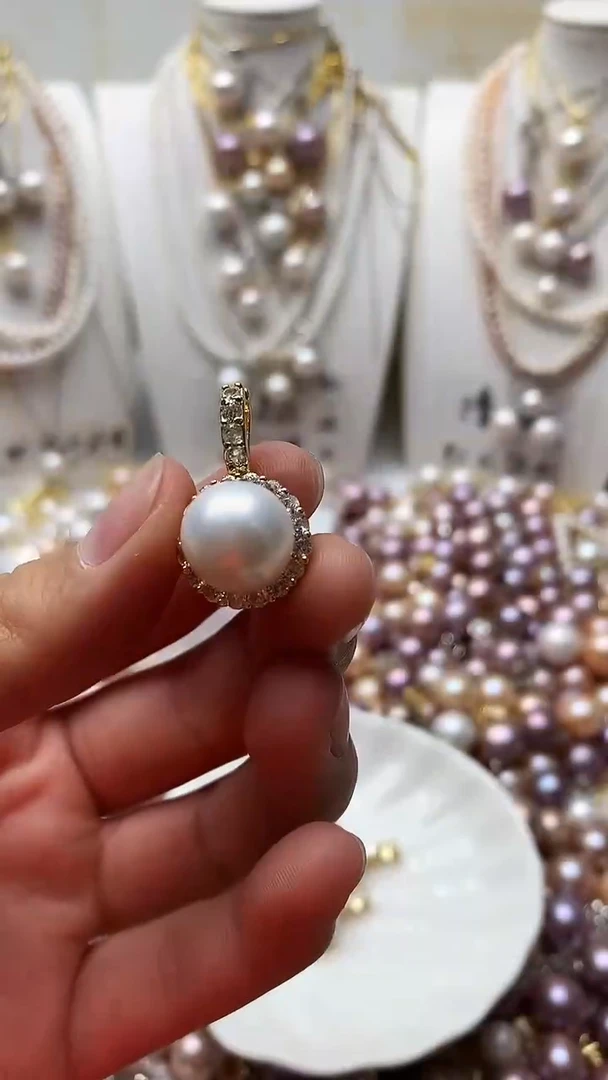 颈饰未镶嵌淡水珍珠055